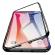 Husa apple iphone x, magnetica 360 grade negru , perfect fit cu spate de sticla securizata premium + folie de