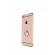 Husa apple iphone 6/6s , elegance luxury 3in1 ring rose-gold