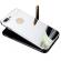 Husa apple iphone 7 plus, elegance luxury tip oglinda argintiu