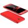Husa samsung galaxy j7 2017, fullbody elegance luxury red, acoperire completa 360 grade cu folie de sticla