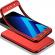 Husa samsung galaxy j7 2017, fullbody elegance luxury red, acoperire completa 360 grade cu folie de sticla