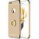 Husa apple iphone 8, elegance luxury 3in1 ring auriu