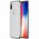 Husa apple iphone x, elegance luxury 3in1 argintiu