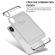Husa apple iphone x, elegance luxury 3in1 argintiu