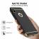 Husa apple iphone x, elegance luxury 3in1 negru