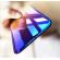 Husa apple iphone xs max, gradient color cameleon albastru-galben