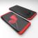Husa samsung galaxy s8 plus, elegance luxury, 360� 3in1 negru-rosu