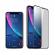 Folie de sticla 5d apple iphone xr, margini colorate negru
