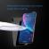 Folie de sticla 5d apple iphone xr, margini colorate negru