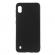 Husa pentru samsung galaxy a10, perfect fit, cu insertii de carbon, negru