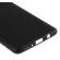 Husa pentru samsung galaxy a51, perfect fit, cu insertii de carbon, negru