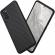 Husa pentru samsung galaxy s20 plus, perfect fit, cu insertii de carbon, negru