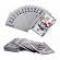 Carti de joc silver casino poker, aspect dolar $