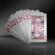 Carti de joc silver casino poker, aspect dolar $