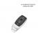 Husa de protectie premium pentru cheie auto, elegance luxury cover key, gri, compatibila cu mercedes benz a c