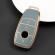 Husa de protectie premium pentru cheie auto, elegance luxury cover key, gri, compatibila cu mercedes benz a c