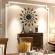 Set oglinzi design 3d black sun - oglinzi decorative acrilice luxury home 27 buc/set