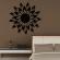 Set oglinzi design 3d black sun - oglinzi decorative acrilice luxury home 27 buc/set