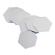 Set oglinzi design hexagon - oglinzi decorative acrilice silver 29 buc