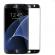Folie de sticla samsung galaxy s7 edge,  margini curbate colorate black