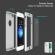 Husa apple iphone 7 plus, fullbody  silver, acoperire completa 360 grade cu folie de sticla gratis