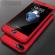 Husa apple iphone 8 plus, fullbody  rosu, acoperire completa 360 grade cu folie de sticla gratis