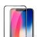 Folie de sticla 6d apple iphone xs max, margini colorate negru