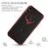 Husa kingxbar pentru apple iphone x design cristale swarovski - red