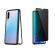 Husa huawei p30 pro magnetica cu spate din sticla securizata si folie privacy pentru ecran, perfect fit