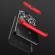 Husa samsung galaxy s20 ultra, fullbody 360� 3in1 negru-rosu