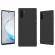 Husa pentru samsung galaxy note 10 plus, perfect fit, cu insertii de carbon, negru