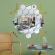 Oglinda decorativa acrilica design hexagon silver xxl size 1 bucata