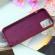 Husa compatibila cu apple iphone 13 pro perfect fit silicon tpu slim antisoc red- cu incarcare wireless