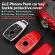 Husa de protectie premium pentru cheie auto,  cover key, rosie, compatibila cu mercedes benz a c e s g class