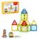 Set de constructie magnetic tiles 3d, jucarii educationale, elemente magnetice, diferite variante, 38 piese