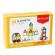 Set de constructie magnetic tiles 3d, jucarii educationale, elemente magnetice, diferite variante, 38 piese
