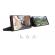Husa de protectie clear view standing compatibila cu samsung galaxy s10 plus - black