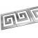 Set stickere acril decorative, desing grecesc, 102 mm x 104 mm x 10 bucati