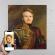 Portret personalizat pictura Tar rus printat panza canvas 50x40cm