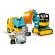 Lego duplo camion si excavator pe senile 10931