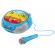 Radio cd pentru copii gogen decko b, 2 x 0,8 w, bluetooth, karaoke, microfon,