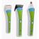 Set aparat de tuns facial 3 in 1, model nhc-2013 cu 3 capete detasabile, 16 cm
