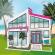 Casa din malibu barbie din carton