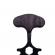 Cutit tactic de vanatoare ideallstore®, spear trap, 8 cm, negru, teaca cu prindere curea
