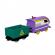 Locomotiva motorizata kana thomas cu vagon