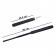 Set 3 accesorii autoaparare ideallstore®, baston telescopic otel, 50 cm, box si spray paralizant iritant