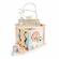 Cub educational din lemn pentru copii ecotoys