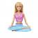 Papusa barbie made to move blonda cu top mov