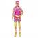 Papusa ken barbie the movie cu patine cu rotile