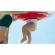 Colac scaun gonflabil de inot pentru bebelusi, pana la 11 kg (6-12 luni), rosu, reer myswimbuddy swim seat